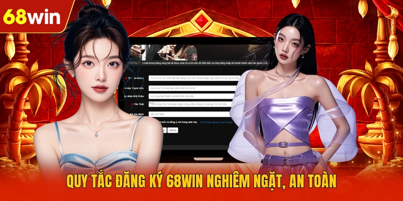 Quy tắc đăng ký 68WIN nghiêm ngặt, an toàn Quy tắc đăng ký 68WIN nghiêm ngặt, an toàn